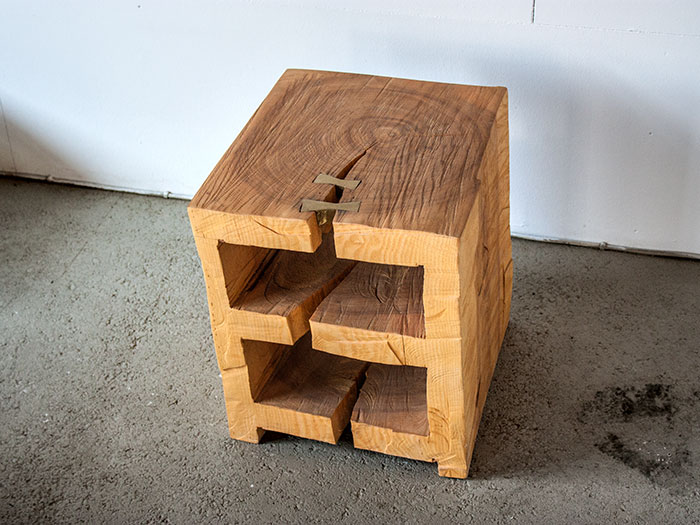 Hocker, Holz, 2009