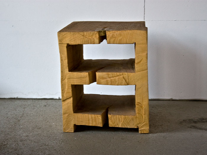 Hocker, Holz, 2009